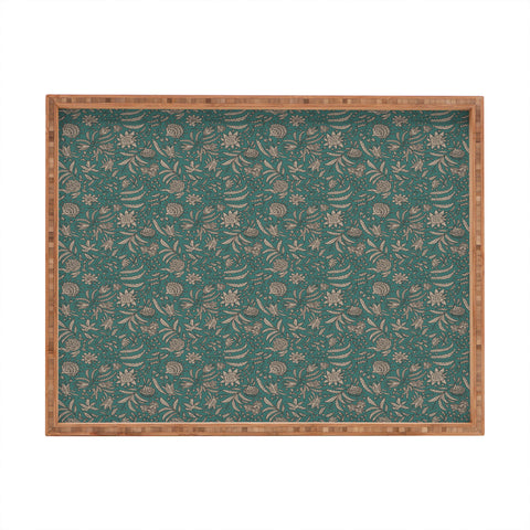 Holli Zollinger KAMAI TEAL Rectangular Tray