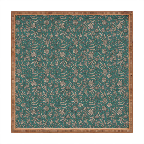 Holli Zollinger KAMAI TEAL Square Tray