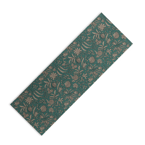 Holli Zollinger KAMAI TEAL Yoga Mat