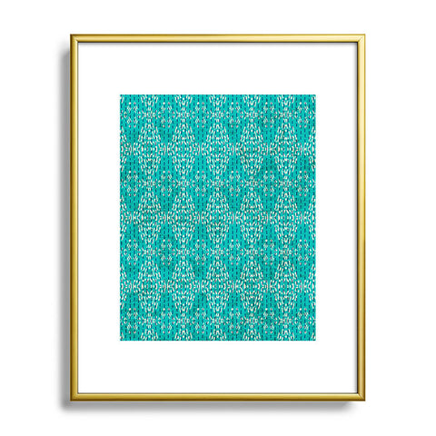 Holli Zollinger Kantha Tribal Metal Framed Art Print