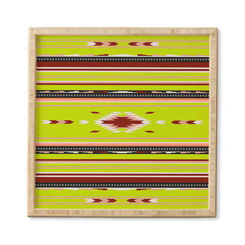 Holli Zollinger Kawa Blanket Framed Wall Art