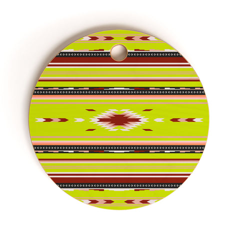 Holli Zollinger Kawa Blanket Cutting Board Round