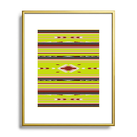 Holli Zollinger Kawa Blanket Metal Framed Art Print