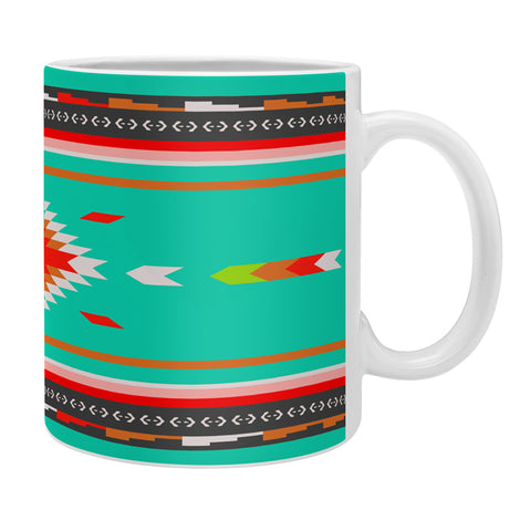 Holli Zollinger Kawa Turquoise Blanket Coffee Mug