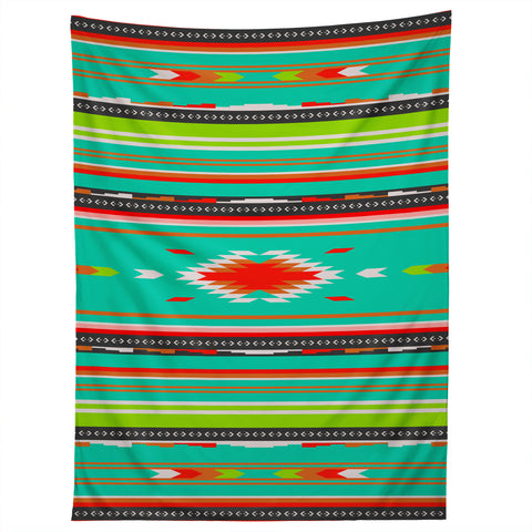 Holli Zollinger Kawa Turquoise Blanket Tapestry