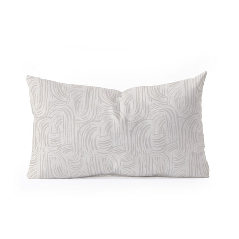 Holli Zollinger KIKKA NEUTRAL Oblong Throw Pillow