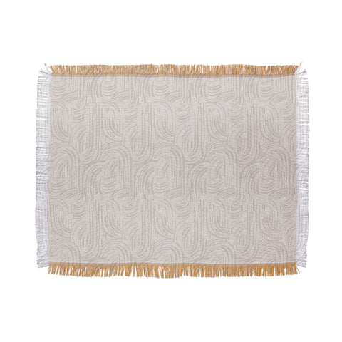 Holli Zollinger KIKKA NEUTRAL Throw Blanket