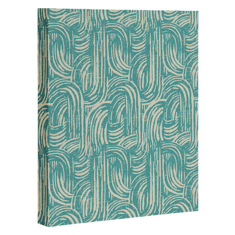 Holli Zollinger KIKKA TEAL Art Canvas