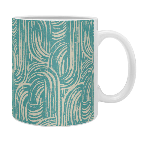 Holli Zollinger KIKKA TEAL Coffee Mug