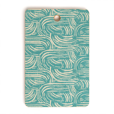 Holli Zollinger KIKKA TEAL Cutting Board Rectangle