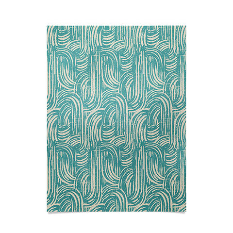 Holli Zollinger KIKKA TEAL Poster