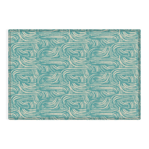 Holli Zollinger KIKKA TEAL Outdoor Rug