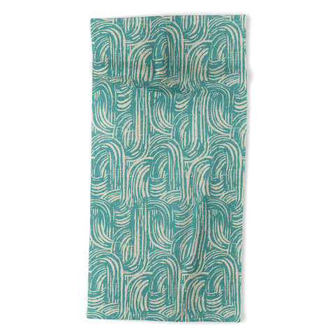 Holli Zollinger KIKKA TEAL Beach Towel
