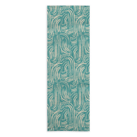 Holli Zollinger KIKKA TEAL Yoga Towel