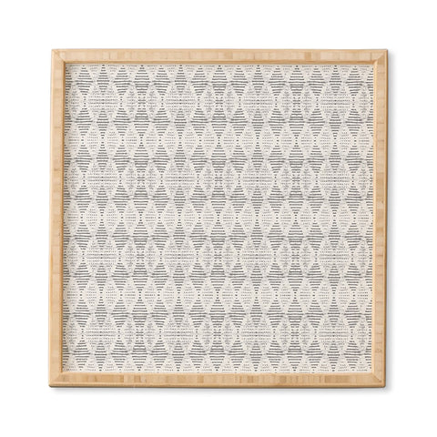 Holli Zollinger KUFI GREY LIGHT Framed Wall Art