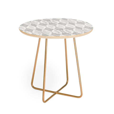 Holli Zollinger KUFI GREY LIGHT Round Side Table