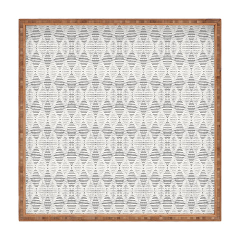 Holli Zollinger KUFI GREY LIGHT Square Tray