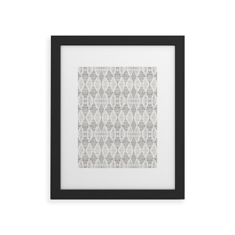 Holli Zollinger KUFI GREY LIGHT Framed Art Print