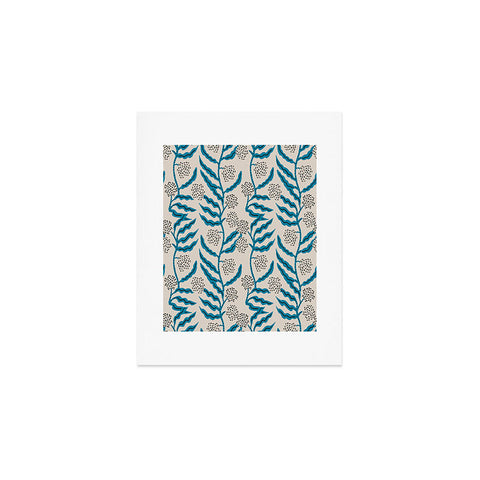 Holli Zollinger LA VILLE VINE BLUE Art Print