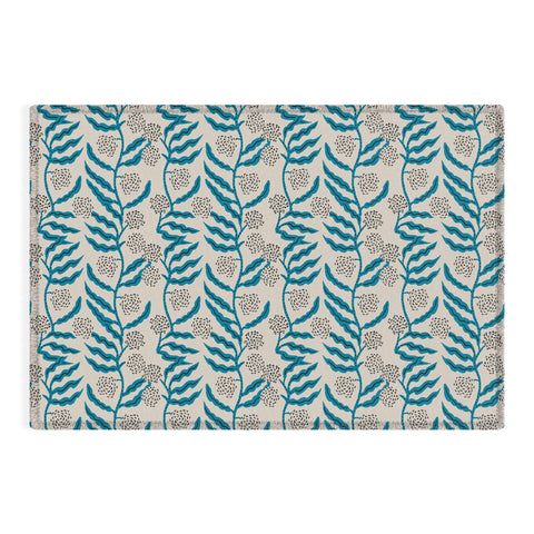 Holli Zollinger LA VILLE VINE BLUE Outdoor Rug