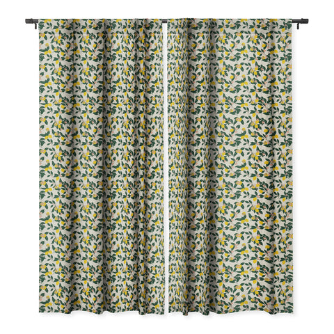 Holli Zollinger LEMONNY Blackout Window Curtain