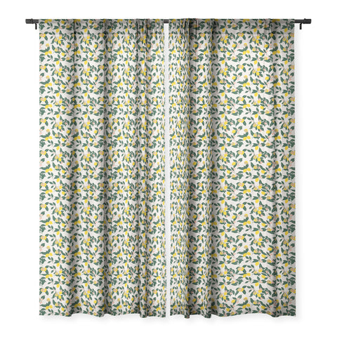 Holli Zollinger LEMONNY Sheer Window Curtain