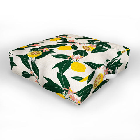 Holli Zollinger LEMONNY Outdoor Floor Cushion