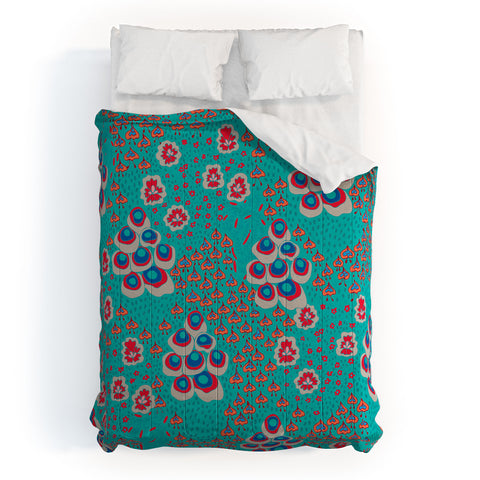 Holli Zollinger Liberty Turquoise Comforter