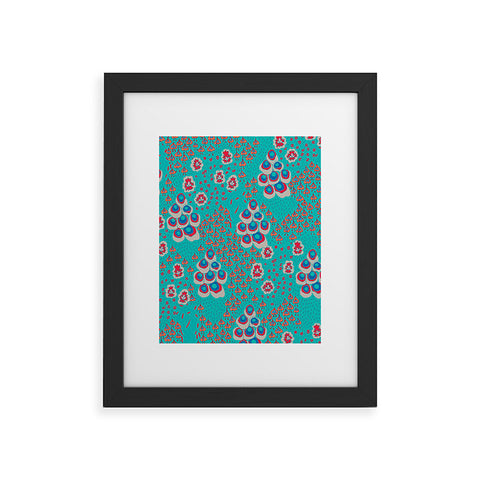 Holli Zollinger Liberty Turquoise Framed Art Print