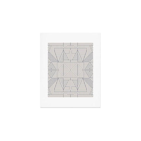 Holli Zollinger LINE MANDALA Art Print
