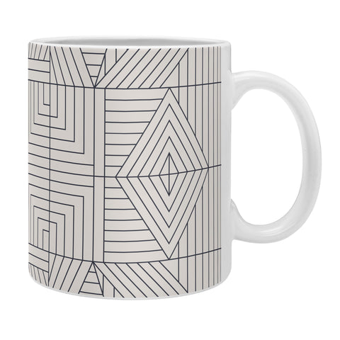 Holli Zollinger LINE MANDALA Coffee Mug