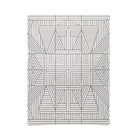 Holli Zollinger LINE MANDALA Poster