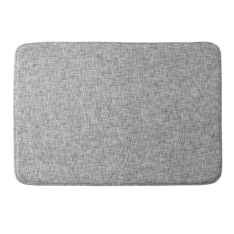 Holli Zollinger LINEN GREY LIGHT Memory Foam Bath Mat