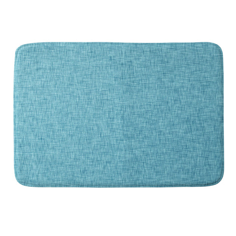 Holli Zollinger LINEN INDIGO Memory Foam Bath Mat