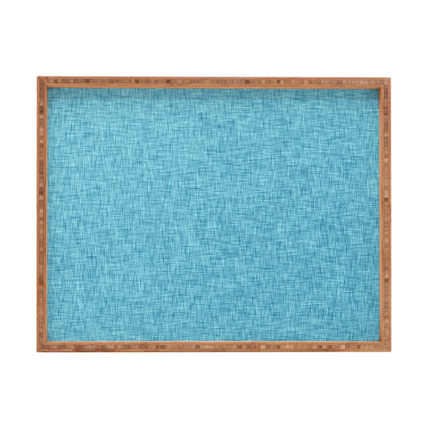 Holli Zollinger LINEN INDIGO Rectangular Tray