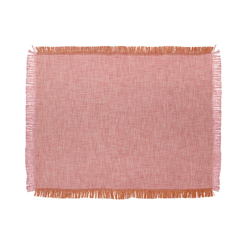 Holli Zollinger LINEN MARSALA LIGHT Throw Blanket