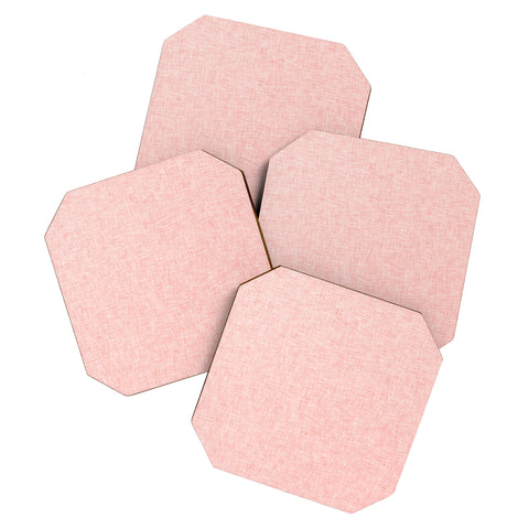 Holli Zollinger LINEN MARSALA ROSEE Coaster Set