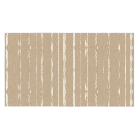 Holli Zollinger LINEN SAND STRIPE Tablecloth