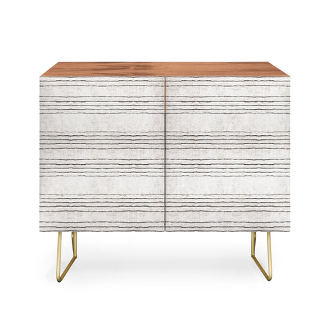 Holli Zollinger LINEN STRIPE RUSTIC Credenza