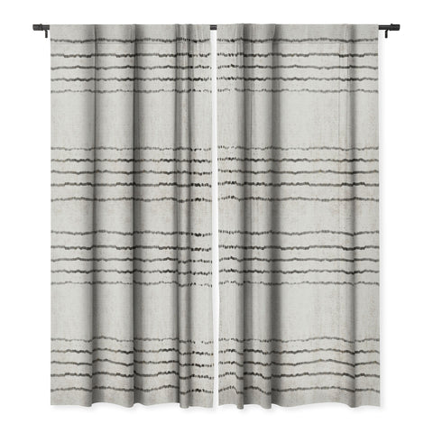 Holli Zollinger LINEN STRIPE RUSTIC Blackout Non Repeat