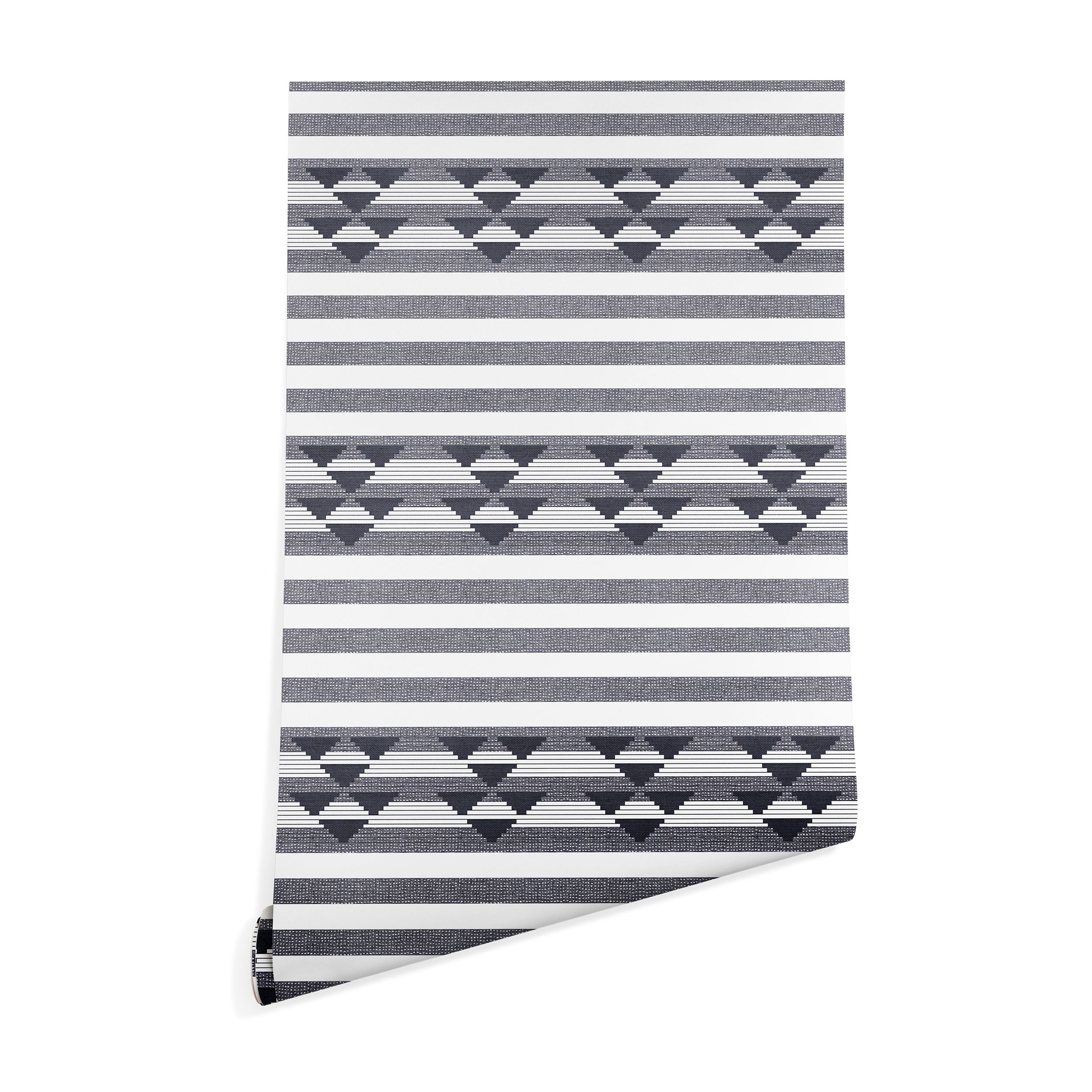 Linen Stripe Wallpaper Holli Zollinger