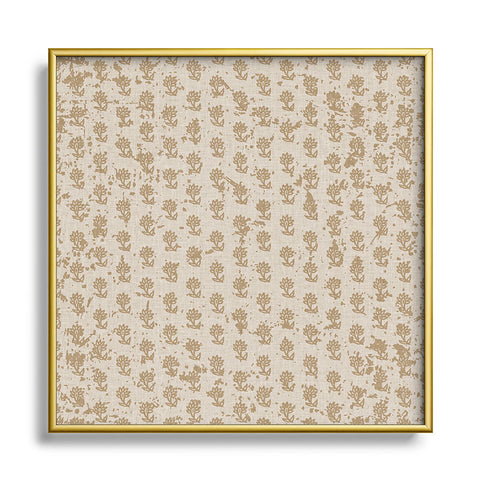 Holli Zollinger MACHA DITSY Metal Square Framed Art Print