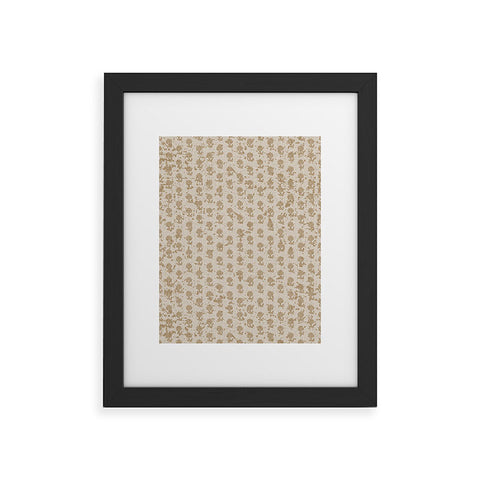 Holli Zollinger MACHA DITSY Framed Art Print