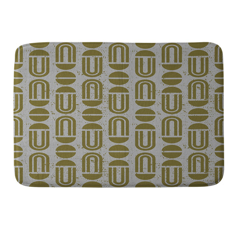 Holli Zollinger MACHA GEO MARINE Memory Foam Bath Mat