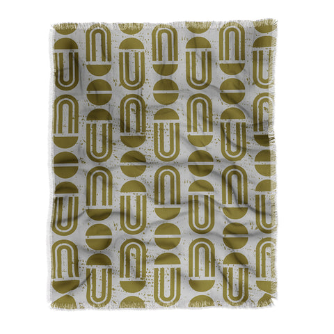 Holli Zollinger MACHA GEO MARINE Throw Blanket