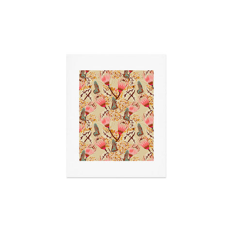 Holli Zollinger MADAMOISELLE TEMPLE BUTTERFLY Art Print