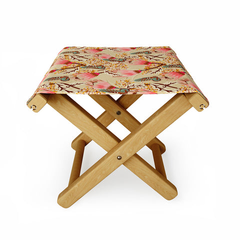 Holli Zollinger MADAMOISELLE TEMPLE BUTTERFLY Folding Stool
