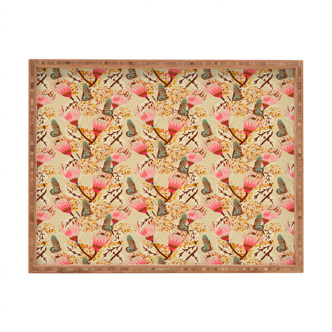 Holli Zollinger MADAMOISELLE TEMPLE BUTTERFLY Rectangular Tray