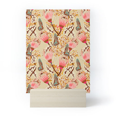 Holli Zollinger MADAMOISELLE TEMPLE BUTTERFLY Mini Art Print