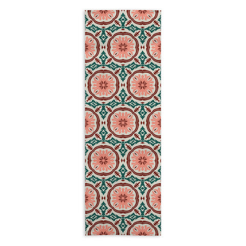 Holli Zollinger MADEIRA PINK Yoga Towel